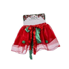 Christmas Dress-Up Tutu with Pom Pom's 26cm